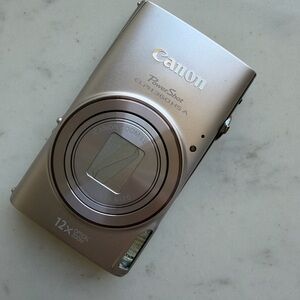 Canon PowerShot ELPH 350 HS Compact Digital Camera - silver